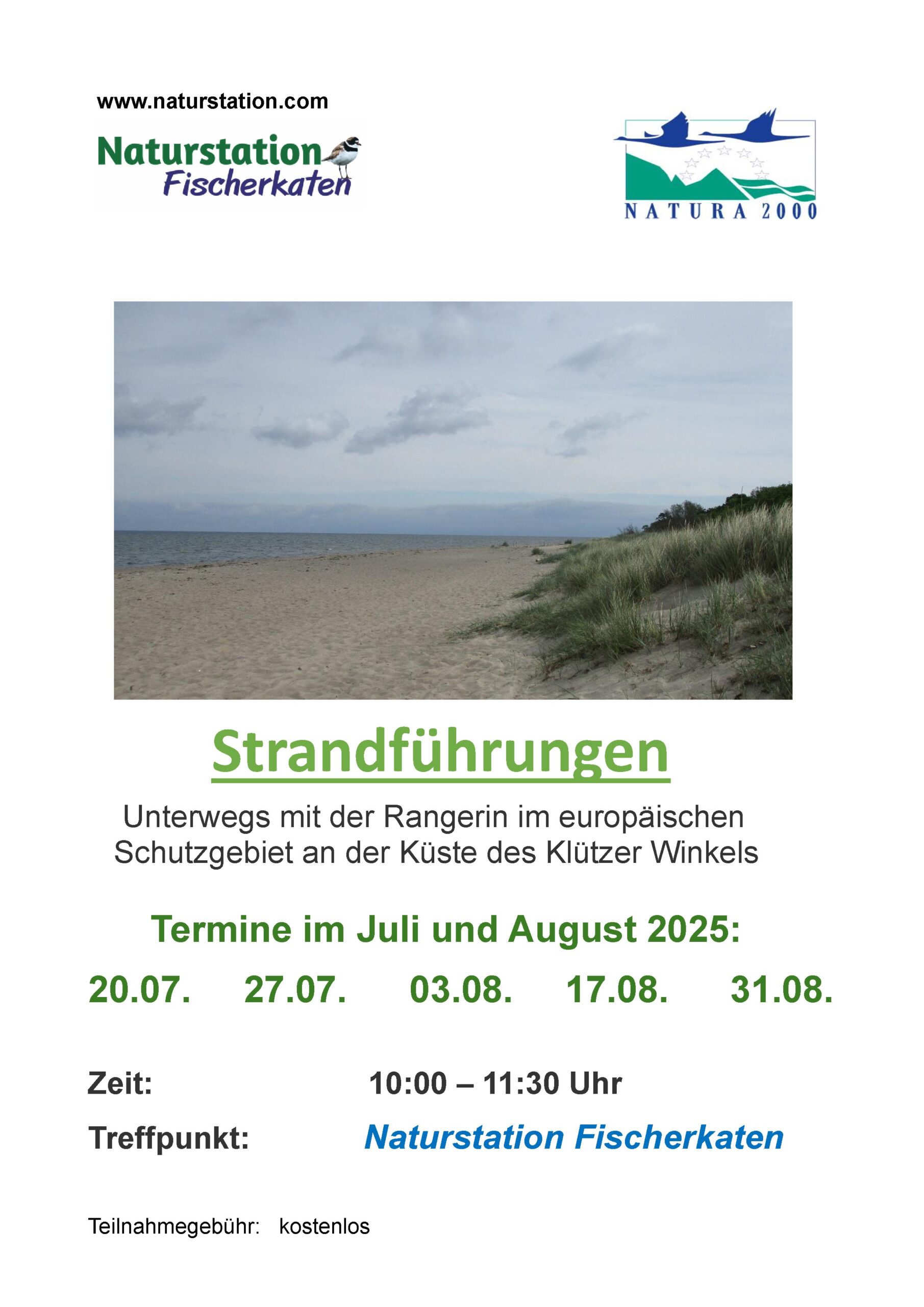 Strandführungen Juli/August
