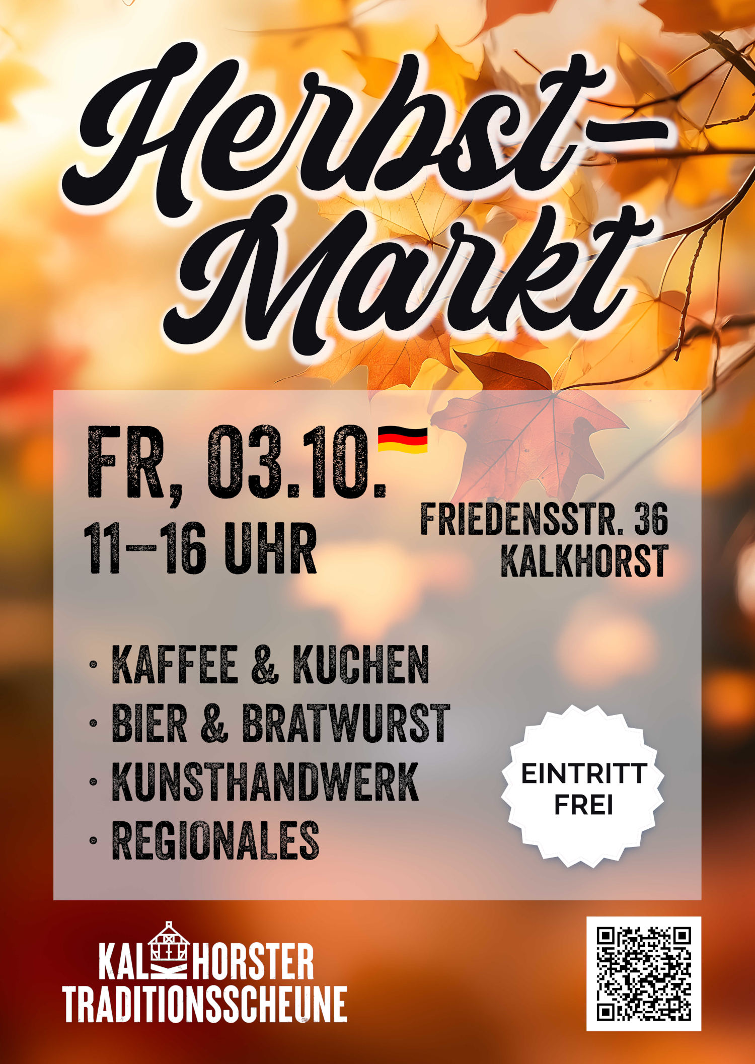 Herbstmarkt an der Traditionsscheune