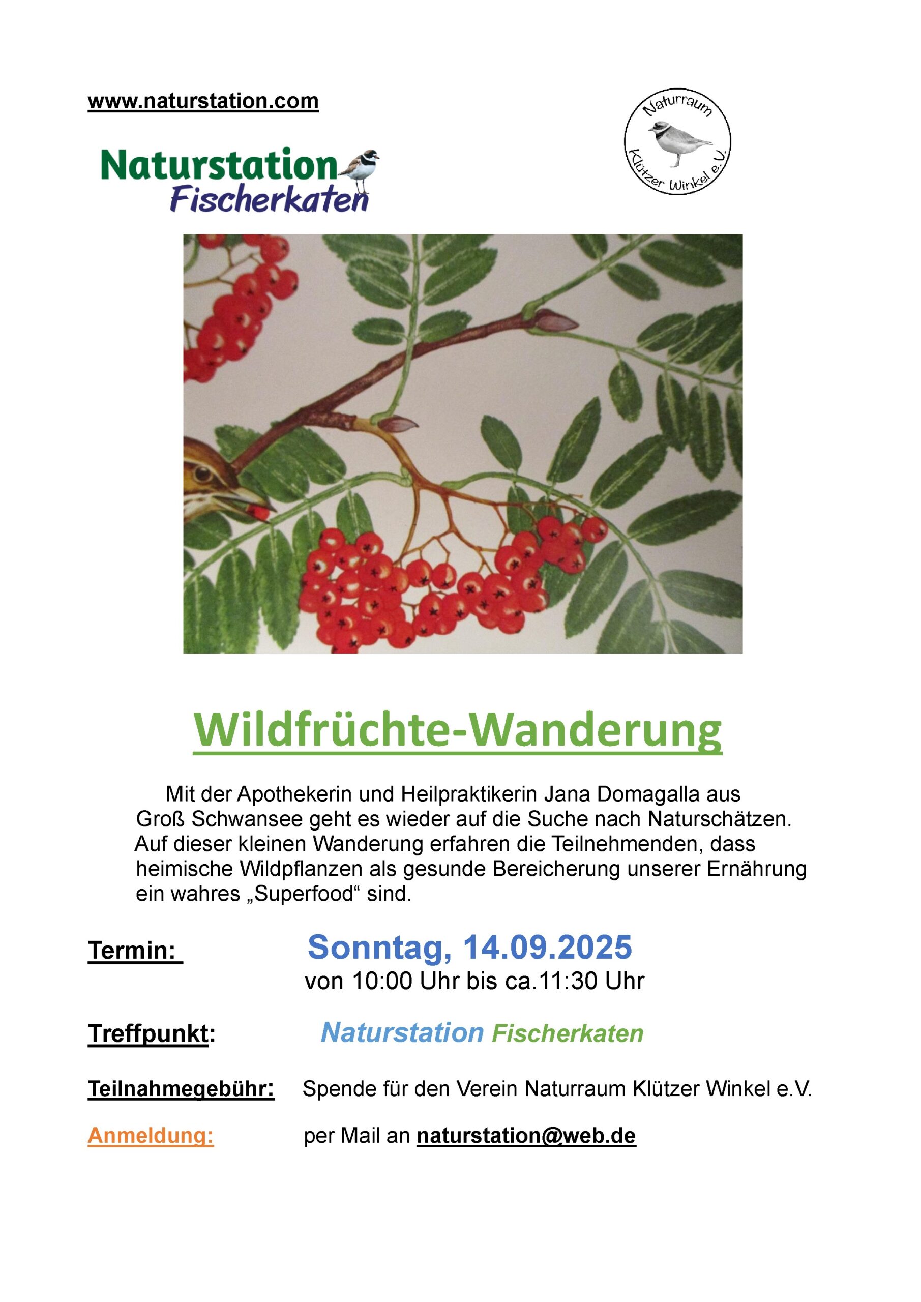 Wildfrüchte-Wanderung