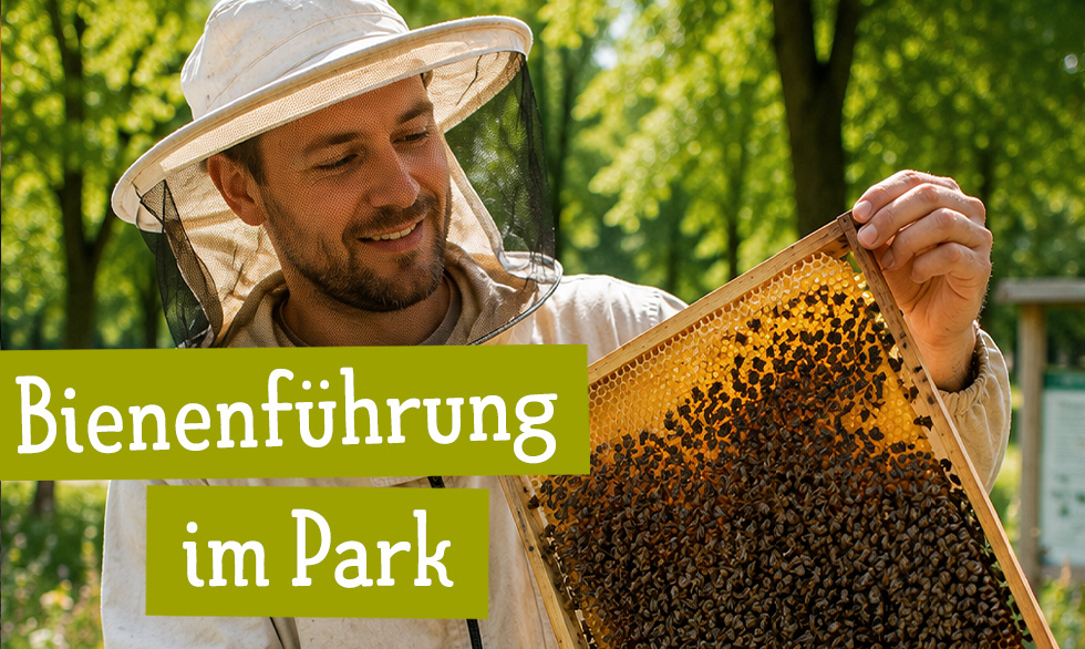 Bienenführung im Park